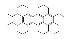 1,2,3,4,5,6,7,8-octapropylanthracene Structure