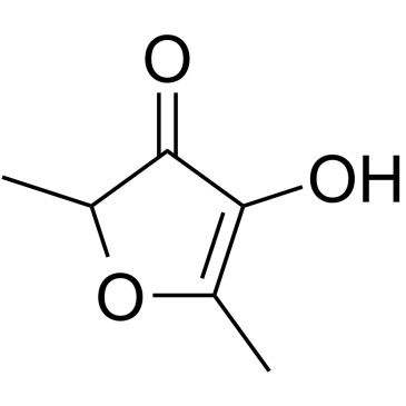 2,5-二甲基-4-羟基-3(2H)-呋喃酮结构式