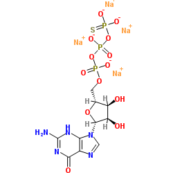 GTP-GAMMA-S SODIUM SALT structure