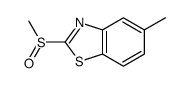 Benzothiazole, 5-methyl-2-(methylsulfinyl)- (7CI,8CI) picture