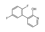 3-(2,5-difluorophenyl)-1H-pyridin-2-one结构式