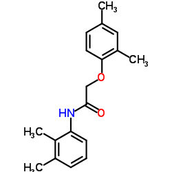 2-(2,4-Dimethylphenoxy)-N-(2,3-dimethylphenyl)acetamide Structure