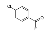 4-chlorobenzoyl fluoride Structure