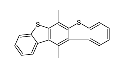 6,12-dimethyl-dibenzo[d,d']benzo[1,2-b,5,4-b']dithiophene Structure