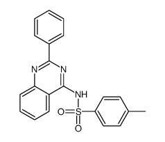 4-methyl-N-(2-phenylquinazolin-4-yl)benzenesulfonamide Structure