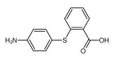 2-(4-amino-phenylsulfanyl)-benzoic acid Structure