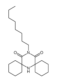 15-octyl-7,15-diazadispiro[5.1.58.36]hexadecane-14,16-dione结构式