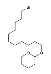 2-(11-bromoundecoxy)oxane Structure