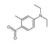 N,N-diethyl-3-methyl-4-nitroaniline结构式