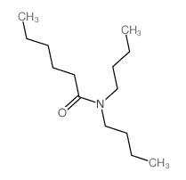 N,N-dibutylhexanamide structure