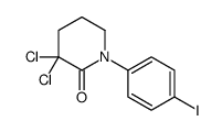 3,3-二氯-1-(4-碘苯基)哌啶-2-酮图片