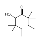 5-hydroxy-3,3,6,6-tetramethyloctan-4-one Structure