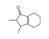2,3-dimethyl-2,3,4,5,6,7-hexahydroinden-1-one结构式