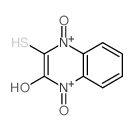 1,4-dihydroxy-3-sulfanylidene-quinoxalin-2-one结构式