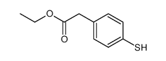 4-mercapto-phenyl-acetic acid ethyl ester结构式