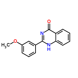 2-(3-Methoxyphenyl)-4(1H)-quinazolinone structure