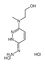 2-[(6-hydrazinylpyridazin-3-yl)-methylamino]ethanol,dihydrochloride Structure