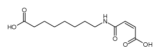 8-(3-carboxyacryloylamino)caprylic acid Structure