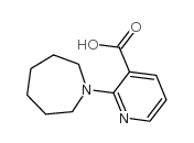 2-氮杂环庚烷-1-烟酸结构式