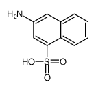 3-aminonaphthalene-1-sulfonic acid结构式