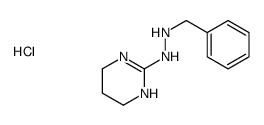 1-benzyl-2-(1,4,5,6-tetrahydropyrimidin-2-yl)hydrazine,hydrochloride Structure