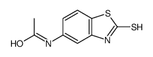 Acetamide, N-(2,3-dihydro-2-thioxo-5-benzothiazolyl)- (9CI) structure