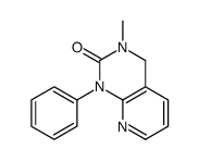3-methyl-1-phenyl-4H-pyrido[2,3-d]pyrimidin-2-one结构式