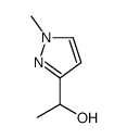 1-(1-甲基-1H-吡唑-3-基)乙醇结构式