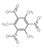 1,3,5-Trimethyl-2,4,6-trinitrobenzene structure