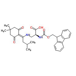 Fmoc-L-Dap(ivDde)-OH Structure