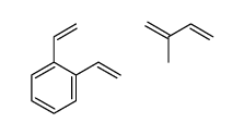 1,2-bis(ethenyl)benzene,2-methylbuta-1,3-diene Structure