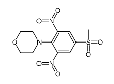 4-(4-methylsulfonyl-2,6-dinitrophenyl)morpholine Structure