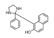 1-(2-phenylimidazolidin-2-yl)naphthalen-2-ol结构式