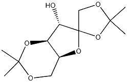 1,2:4,6-Di-O-isopropylidene-L-sorbofuranose结构式