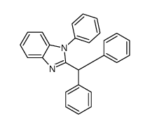 2-benzhydryl-1-phenylbenzimidazole Structure