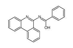 N-phenanthridin-6-ylbenzamide结构式