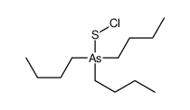 (tributyl-λ5-arsanyl) thiohypochlorite结构式