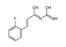 N-carbamoyl-3-(2-fluorophenyl)prop-2-enamide Structure