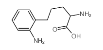2-amino-5-(2-aminophenyl)pentanoic acid结构式