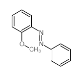 (2-methoxyphenyl)-phenyl-diazene结构式