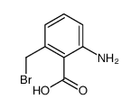 2-Amino-6-(bromomethyl)benzoic acid structure