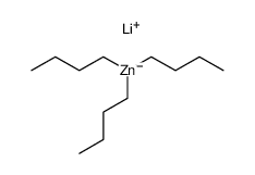 lithium tri-n-butylzincate Structure