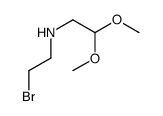 N-(2-bromoethyl)-2,2-dimethoxyethanamine结构式