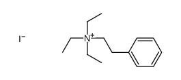 triethyl(2-phenylethyl)azanium,iodide Structure