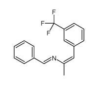 1-phenyl-N-[1-[3-(trifluoromethyl)phenyl]prop-1-en-2-yl]methanimine结构式