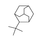 2-tert-Butyladamantane Structure