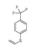 1-ethenylsulfanyl-4-(trifluoromethyl)benzene Structure