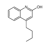 4-butyl-1H-quinolin-2-one结构式