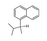 3-methyl-2-(1-naphthyl)butane Structure