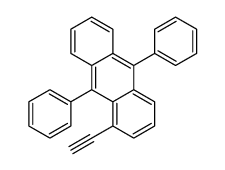 1-ethynyl-9,10-diphenylanthracene结构式